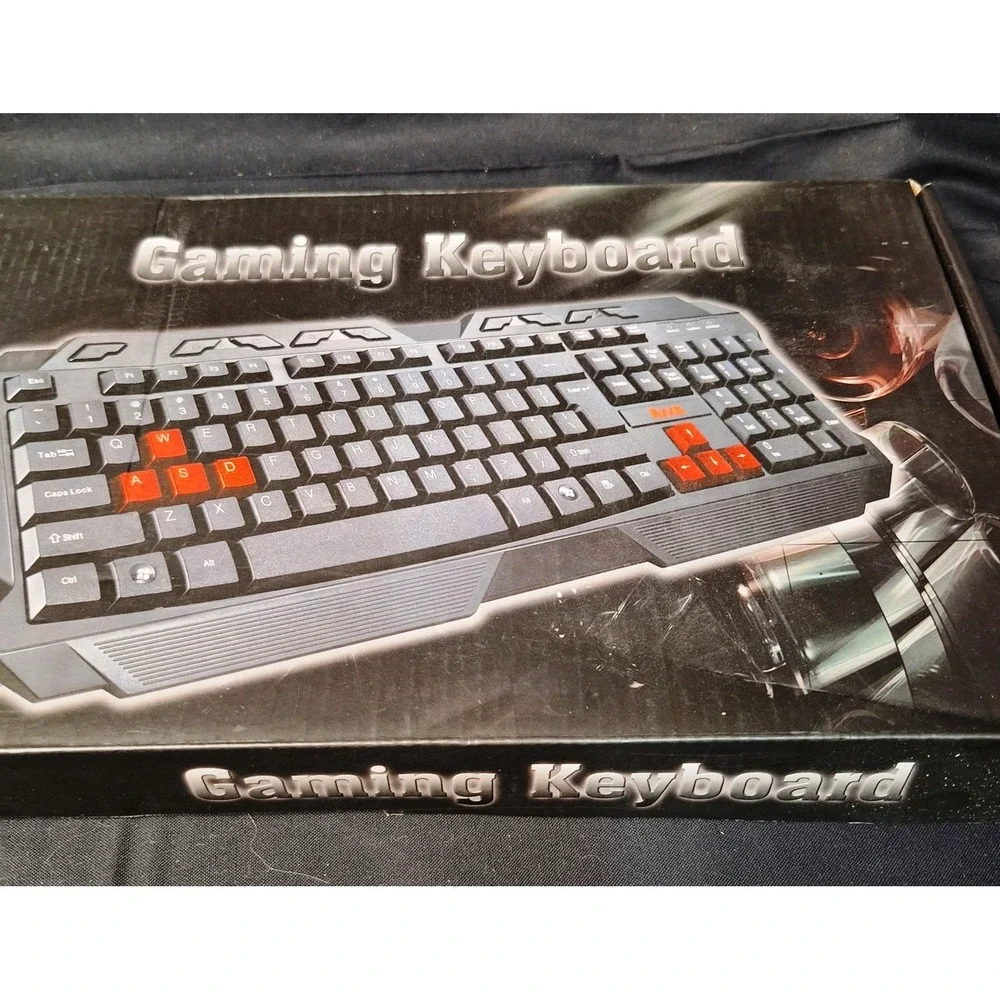 Azza Gaming Keyboard 9 Internet/Media Hot‎ keys Plug & Play compatible Windows